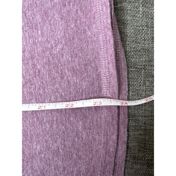 Maurices Womens Graphic Shirt L Coffee First Things Later Heathered Purple - Picture 7 of 7